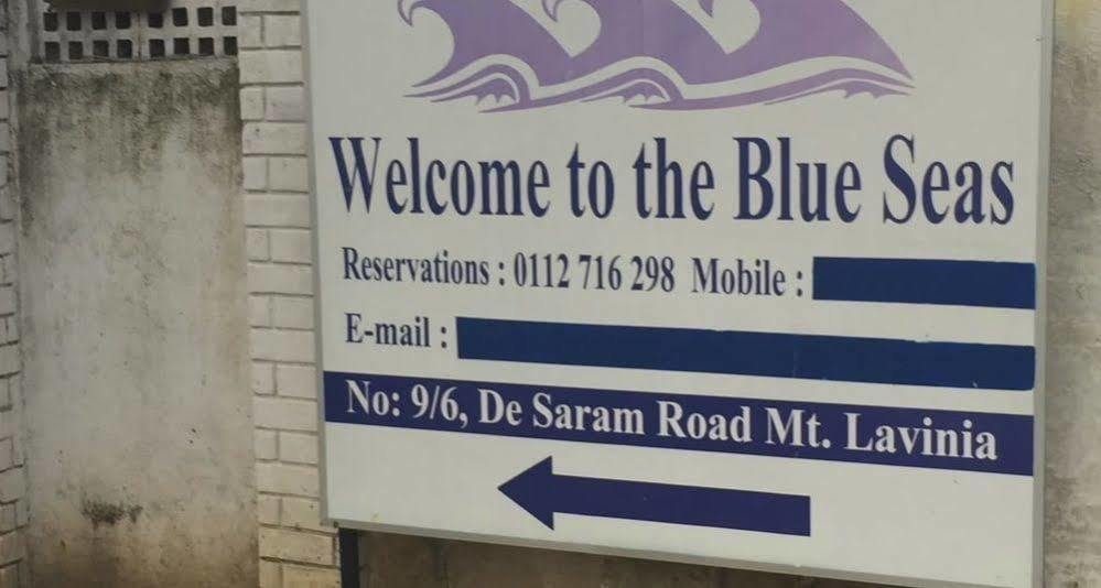 Blue Seas Guest House Dehiwala-Mount Lavinia Exteriör bild